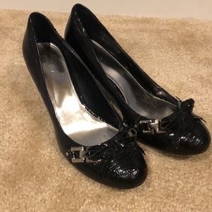 EUC 🌟Alfani black patent leather pumps
